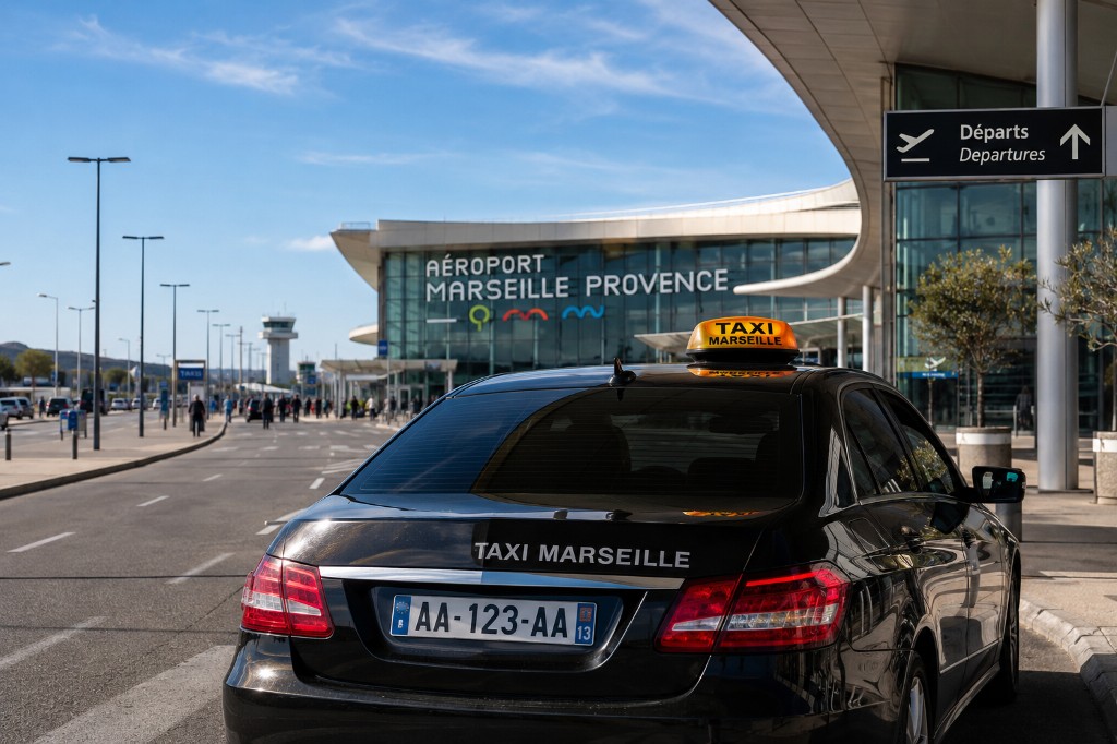 Taxi Marseille aéroport : transfert fiable vers Marseille Provence